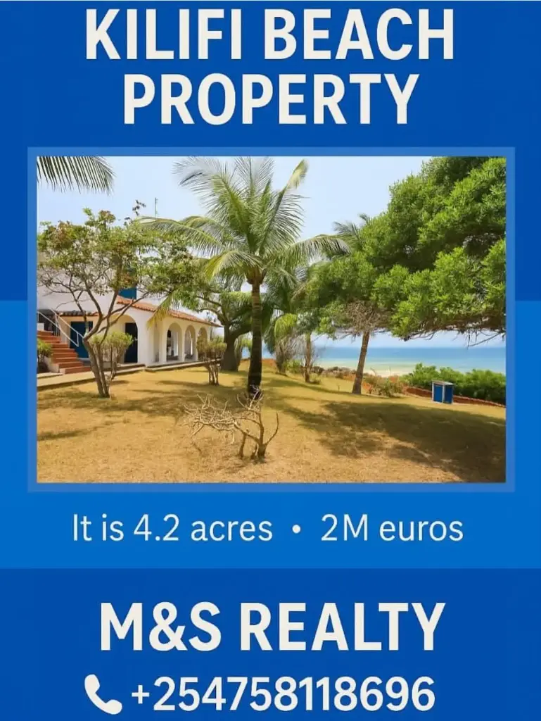 Kilifi Beach Property