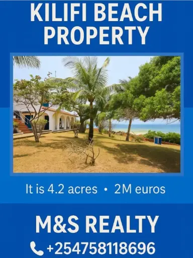 Kilifi Beach Property